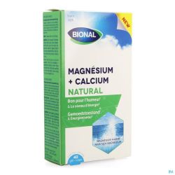 Bional Magnesium Calcium Natural Gélules 40