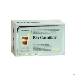 Bio-carnitine 250mg V-gélules 100