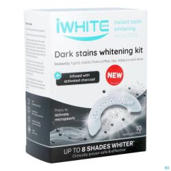 Iwhite Dark Stains White.kit Embout.buccaux 10 