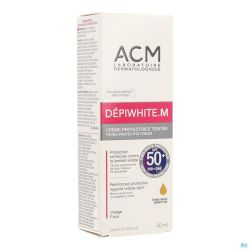 Depiwhite M Crème Protect.teintée.spf 50+ Tube 40ml