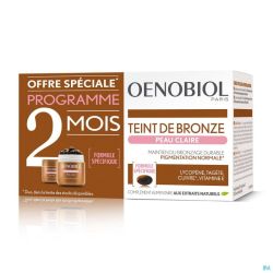 Oenobiol Teintée de Bronze - Joli Teintée pour Peau Claire 2x30 Gélules
