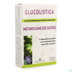 Glucolistica Bioholistic 40 Gélules