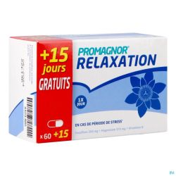 Promagnor Relaxation Gélules 60+15