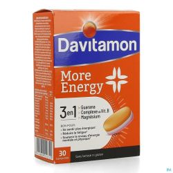 Davitamon More Energy 3-in-1 30 Comprimés