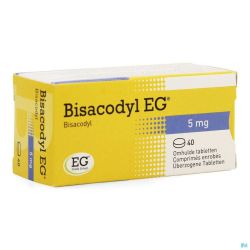 Bisacodyl Eg Comprimés Enrob 40 X 5mg