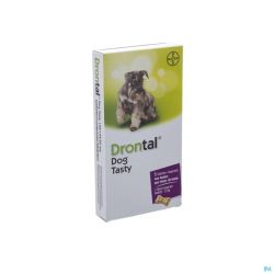 Drontal Tasty Bone 150/144/5mg 10kg Dog Comprimés 6