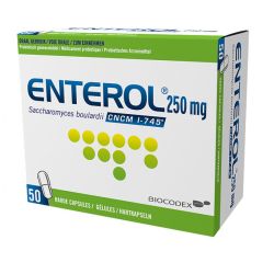 Enterol 50 Gélules 250 Mg