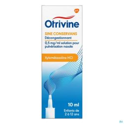 Otrivine Anti-rhinitis Enfants 0,5 % Spray 1