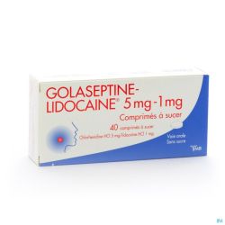 Golaseptine-lidocaine 40 Comprimés A Sucer