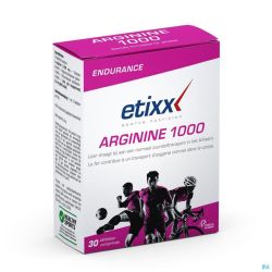 Etixx Arginine 30 Comprimés