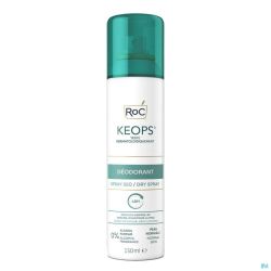 Roc Keops Déodorant Dry Spray Flacon 150ml