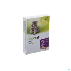 Drontal Tasty Bone 150/144/5mg 10kg Dog Comprimés 2