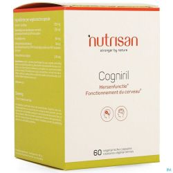 Cogniril V-gélules 60 Nutrisan