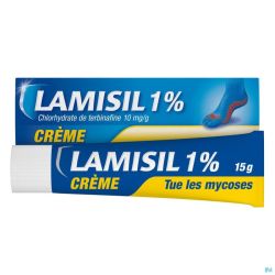 Lamisil Crème 1% Tube Lamine Aluminium 15g