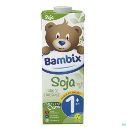 Bambix Lait Croissance Soja Age1+ Flacon de 1l