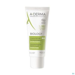 Aderma Biology Crème Riche Dermatologique 40ml