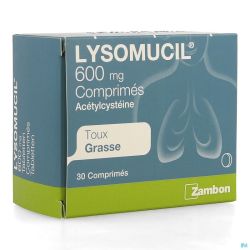 Lysomucil 600 Comprimés 30 X 600mg